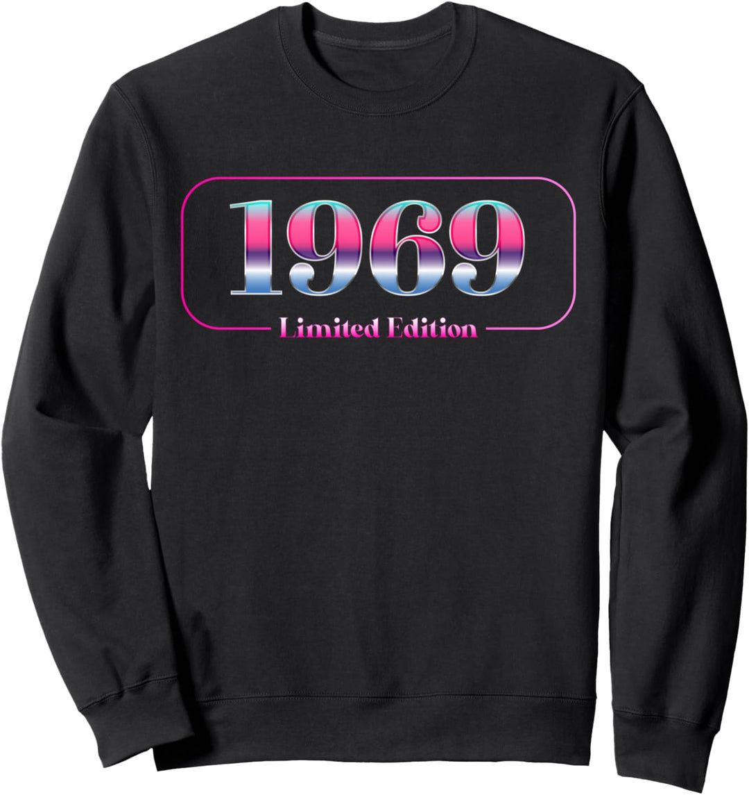 55. Geburtstag Mann Frau 55 Jahre 1969 Deko Lustig Geschen Sweatshirt