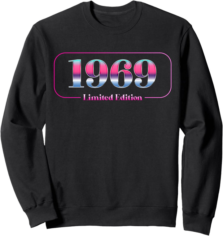 55. Geburtstag Mann Frau 55 Jahre 1969 Deko Lustig Geschen Sweatshirt