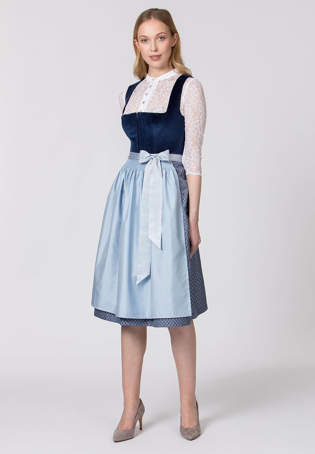Stockerpoint Damen Aida Midi Dirndl, 34