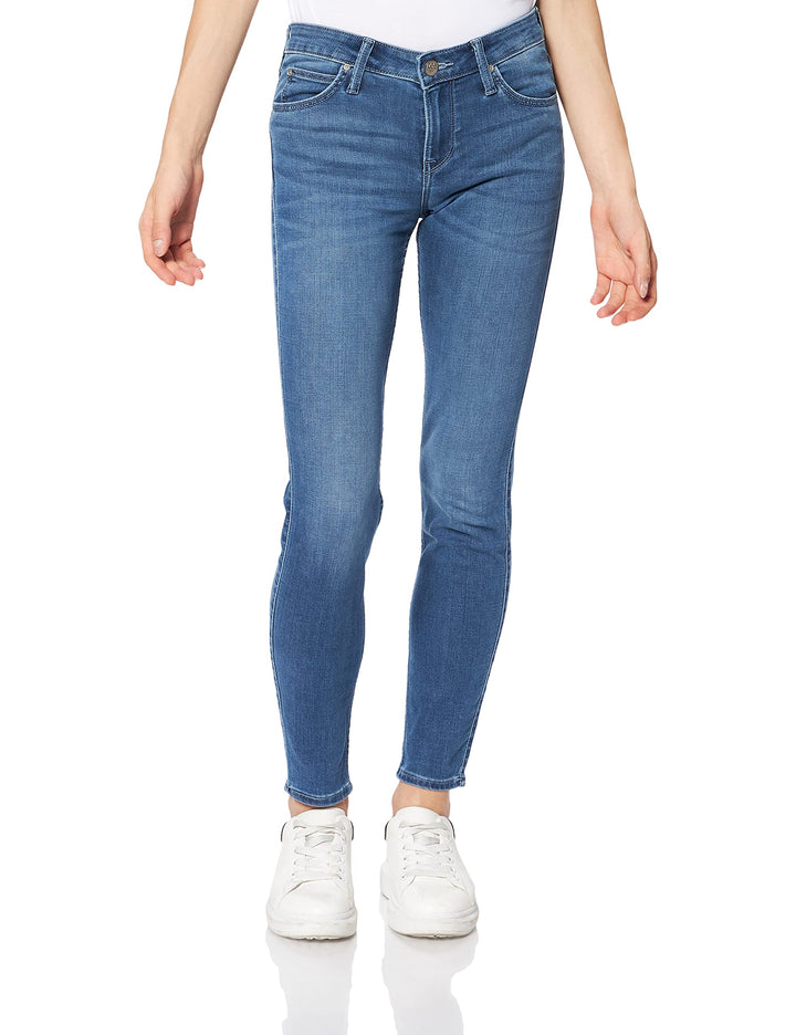 Lee Damen Scarlett Jeans' Jeans 32W / 33L Blau (Light Mid), 32W / 33L Blau (Dark Eve)