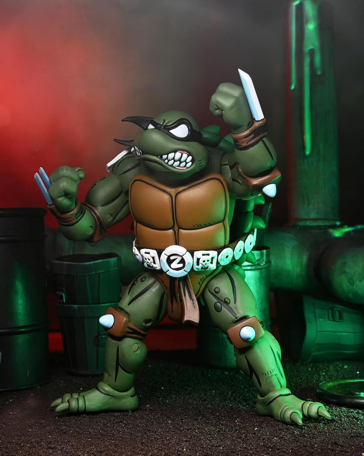 NECA 83833 TMNT Archie Comics Slash AF statuen, bunt