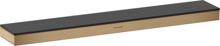 hansgrohe Duschablage Rainfinity, Duschregal 50cm, Brushed Bronze Brushed Bronze ohne Brausehalter D