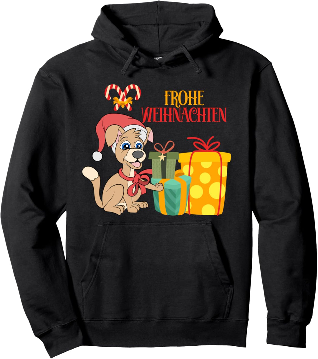 Haustier Pajama Kinder Geschenk Frohe Weihnachten Hund Pullover Hoodie