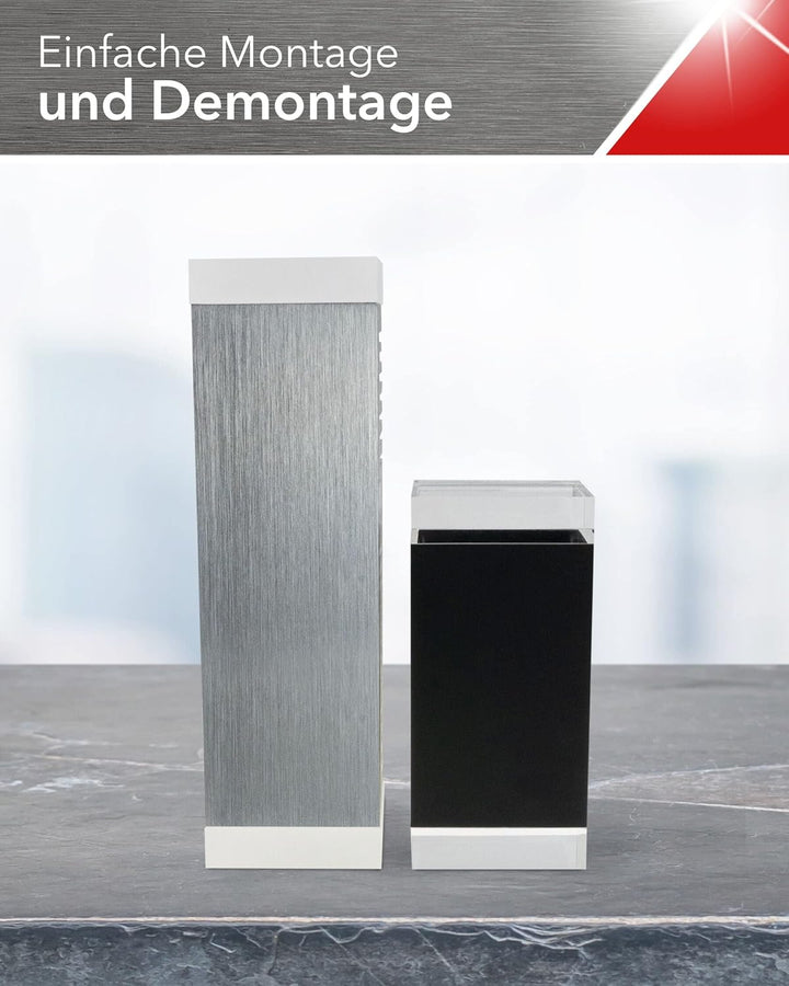 ShineLED Acrylglas Upgrade | 80mm x 80mm für 14W | matt 14 Watt Mattes Glas, 14 Watt Mattes Glas