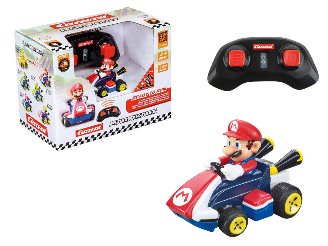 2,4GHz Mario Kart(TM) Mini RC, Mario (Paperbox)