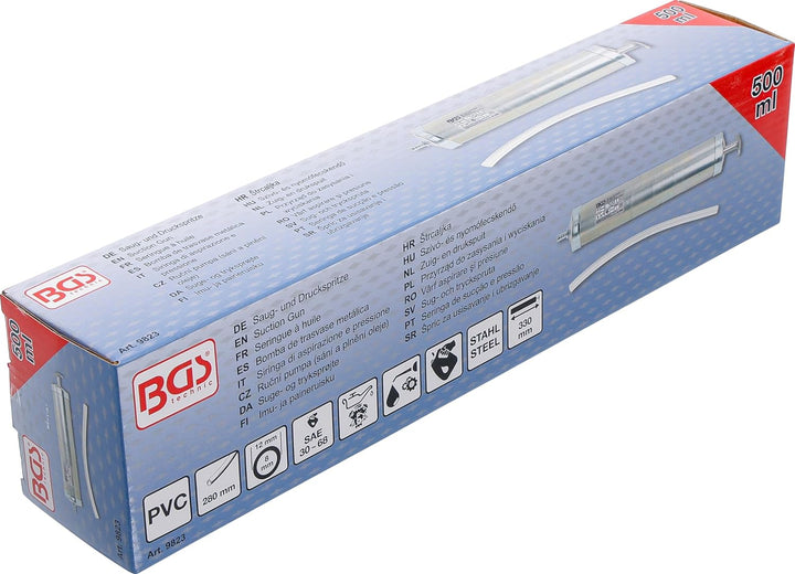 BGS 9823 | Saug- und Druckspritze | 500 ml