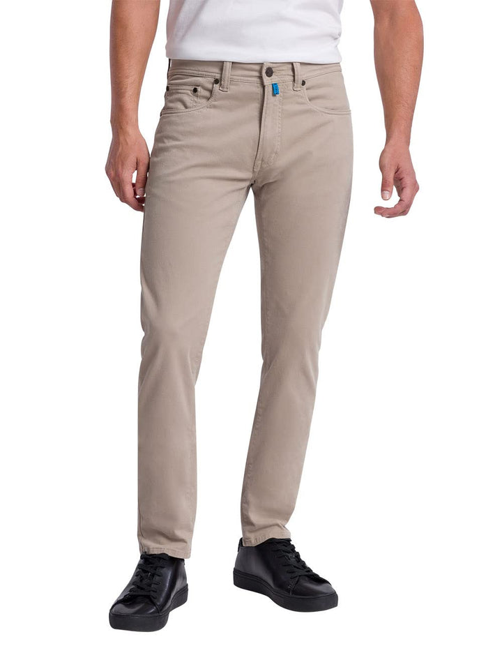 Pierre Cardin Herren 5 Pocket Stoffhose 32W / 30L Vintage Khaki, 32W / 30L Vintage Khaki