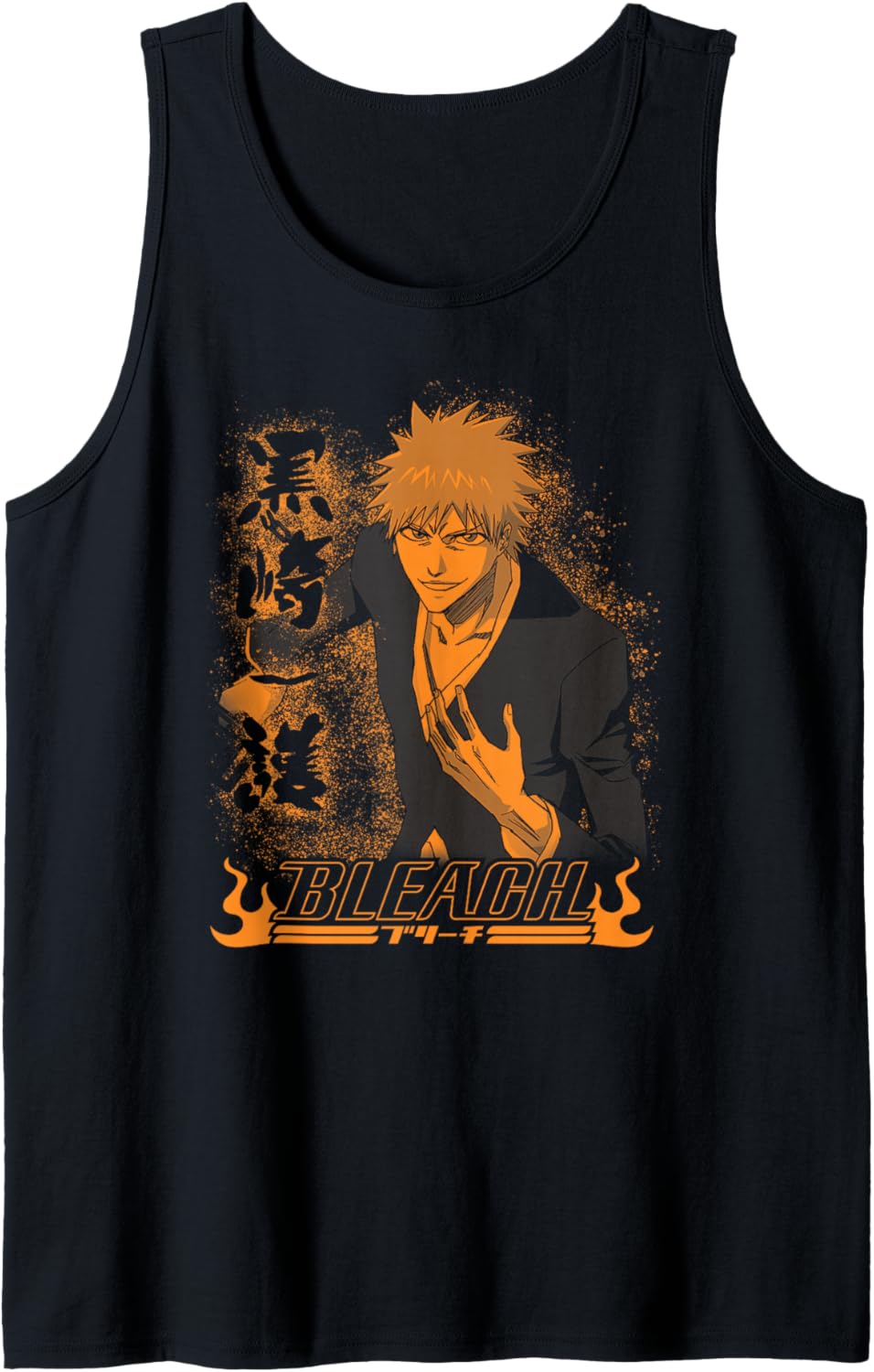 Bleach Retro Anime Ichigo Kurosaki Tank Top