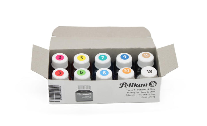 Pelikan China 523 Pelikan – sortiert – 0 auc52 (conf. 10) mehrfarbig, mehrfarbig
