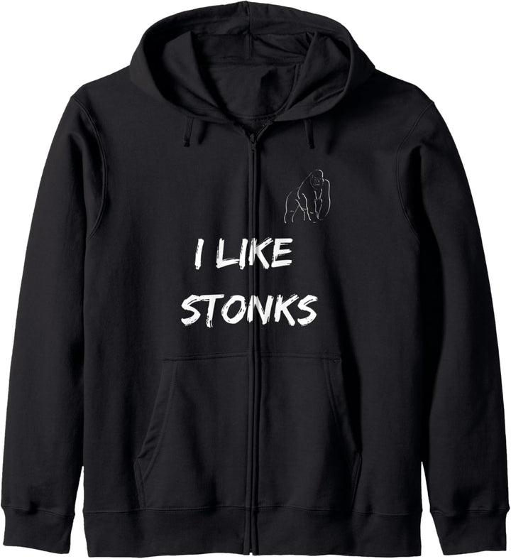 I Like Stonks - Ape Gang Kapuzenjacke