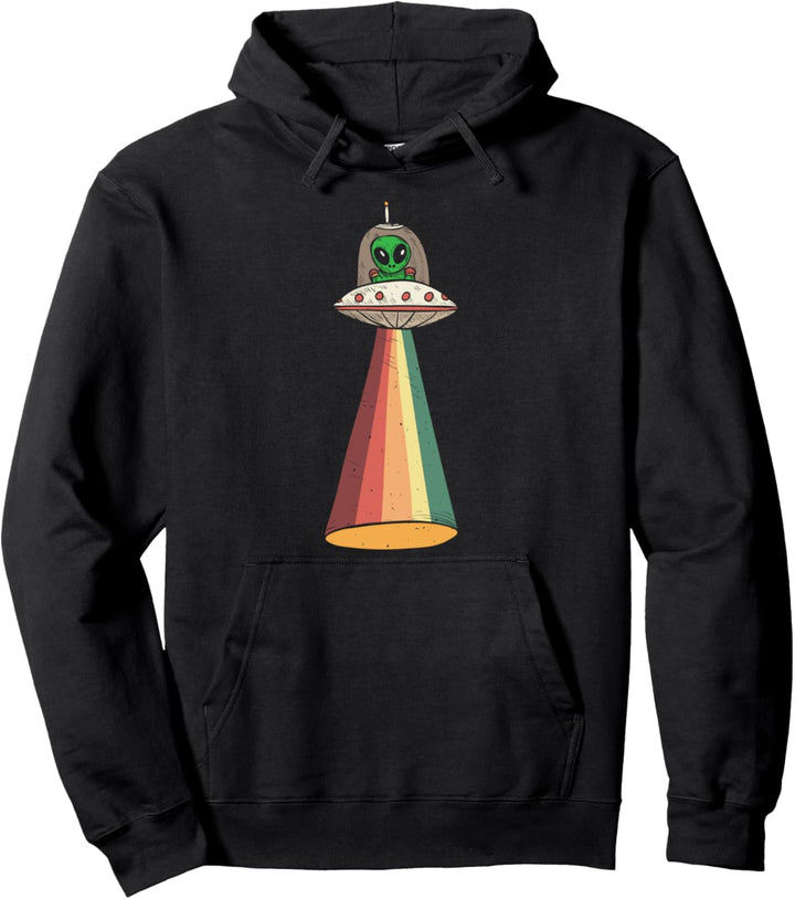 Ufo Flugobjekt Ausserirdischer Alien Hoodie Pullover Hoodie