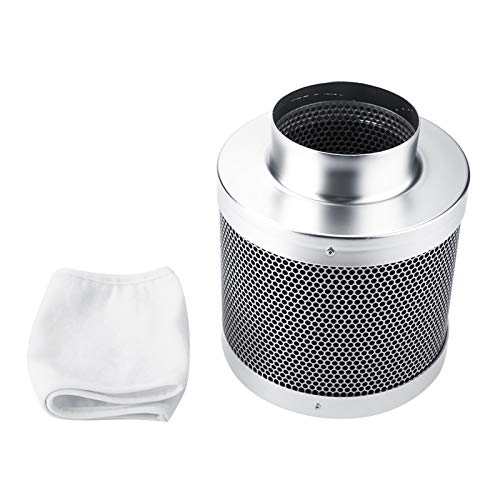 Dioche Aktivkohlefilter, Geruchsfilter für Holzkohle, Geruchsfilter von 4 Zoll, 200 mm, für Hydrokul