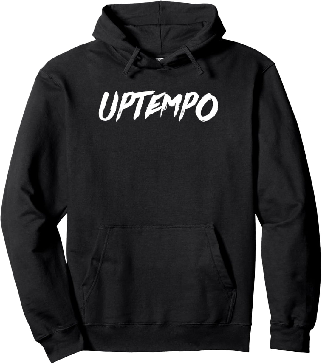 Uptempo Wild White - Hardcore 200 BPM - Hardcore Festival Pullover Hoodie