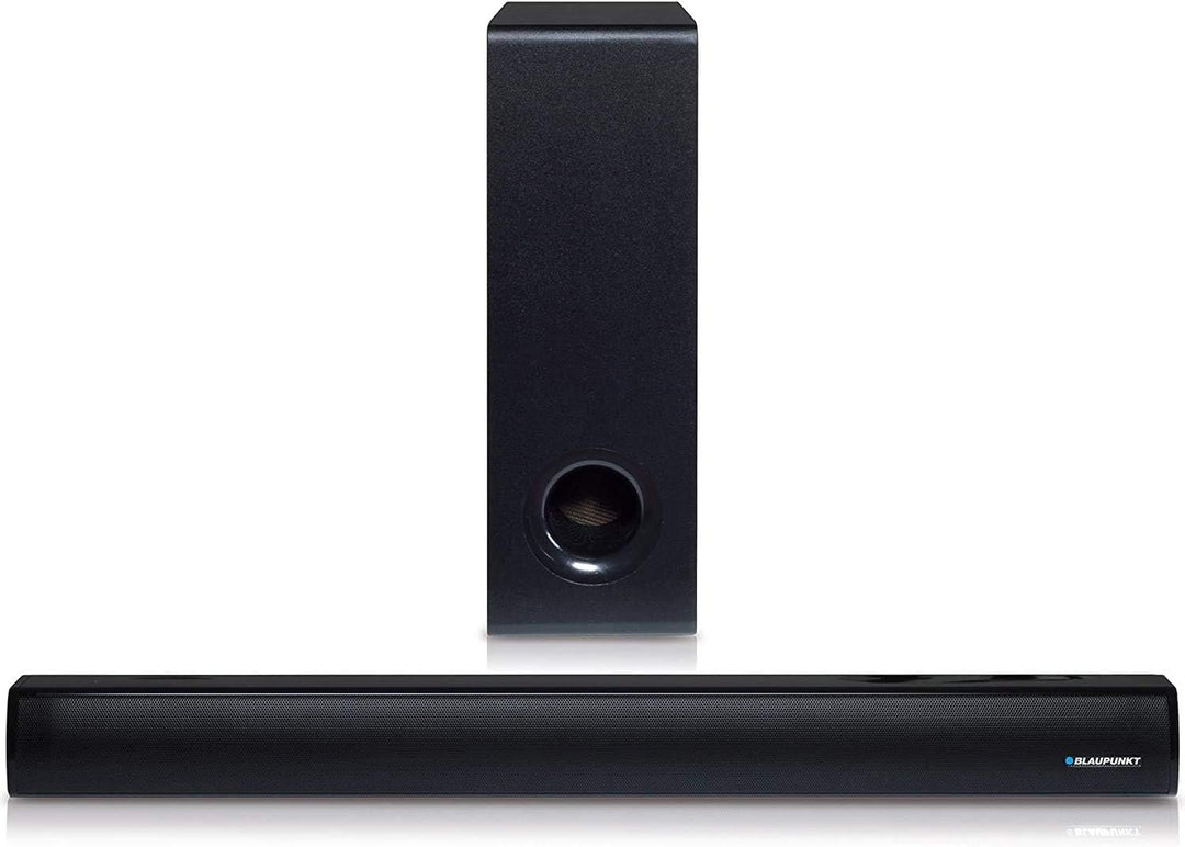 Blaupunkt LS 1825 Soundbar mit Subwoofer 2.1, 60 Watt RMS, kabelloses Bluetooth-Gerät für Streaming,