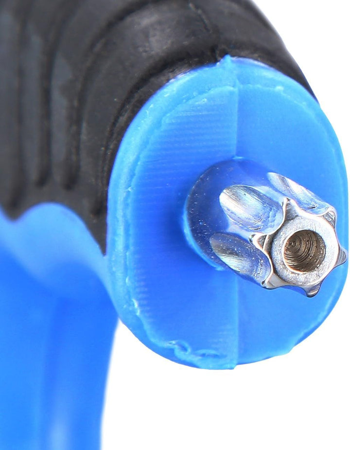 BRILLIANT TOOLS BT041200 T-Griff-Torx-Winkelstiftschlüssel-Satz, 9-TLG. [Powered by KS Tools]