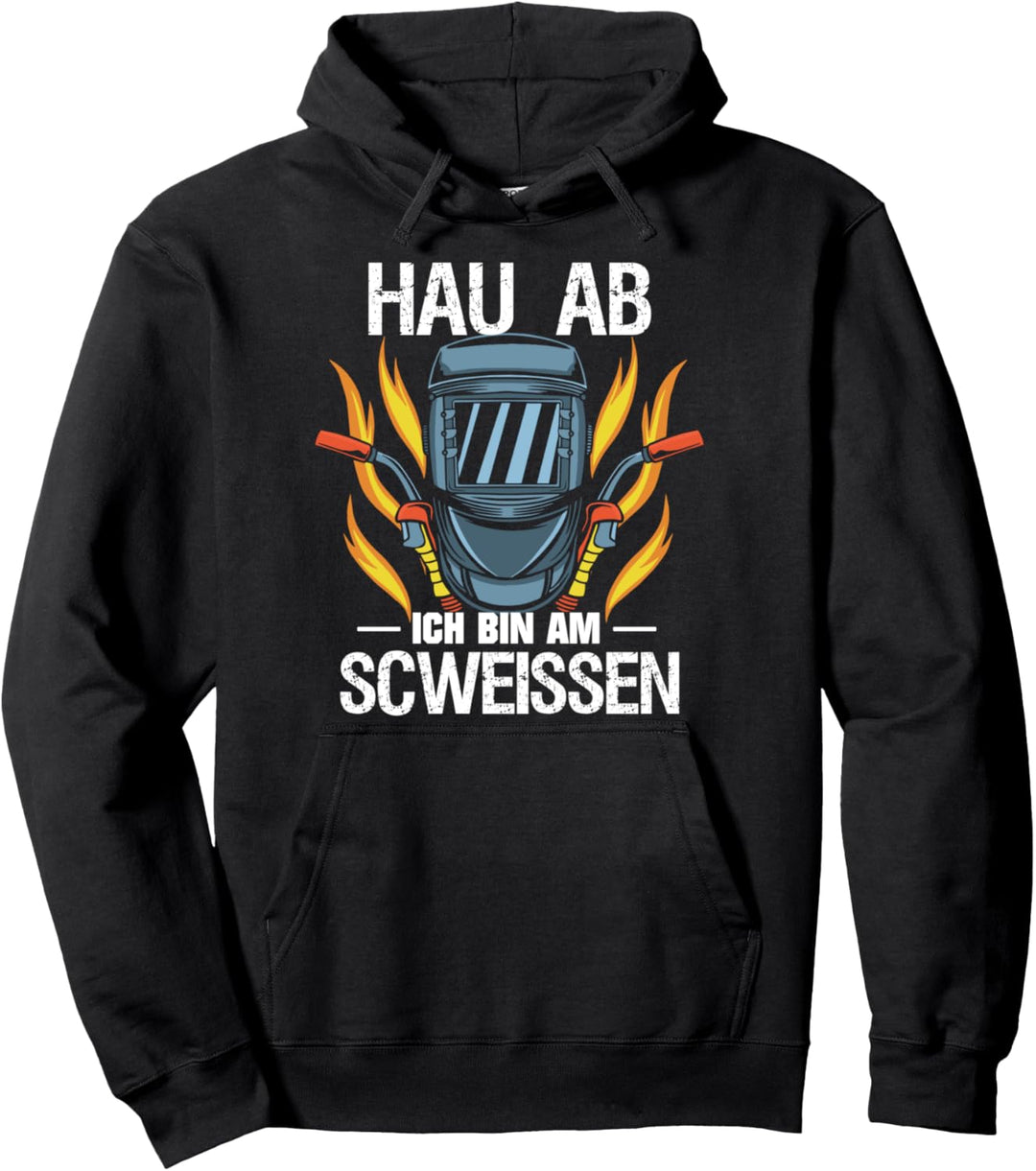 Schweisser Schlosser Schweissbrenner Pullover Hoodie