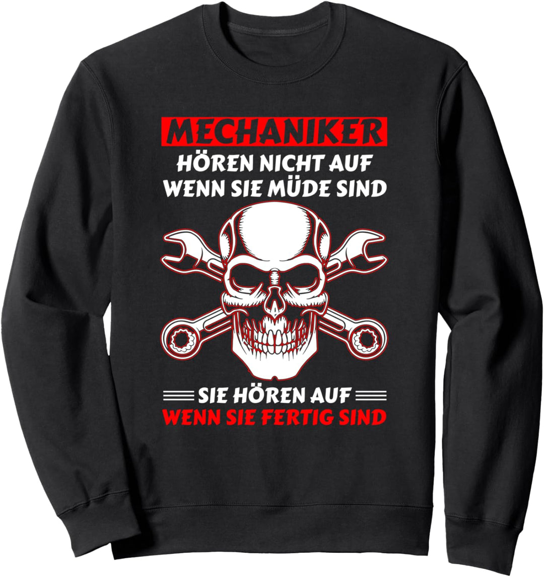 Mechaniker Automechaniker Schrauber Tuning Auto Sweatshirt