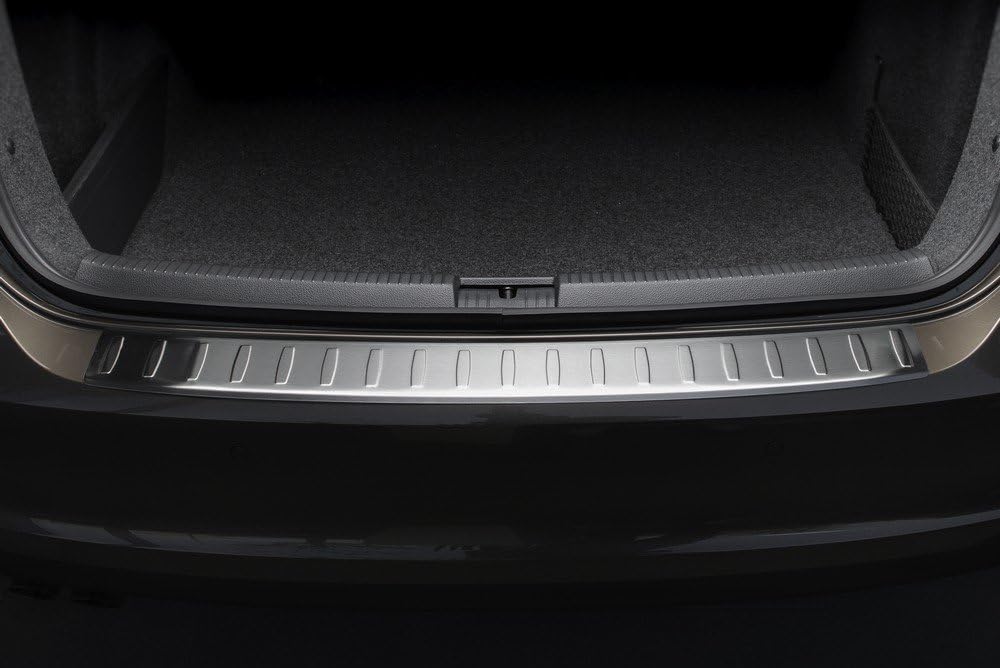 Avisa Edelstahl Heckstossstangenschutz kompatibel mit Dacia Duster 2010-2017 'Ribs'