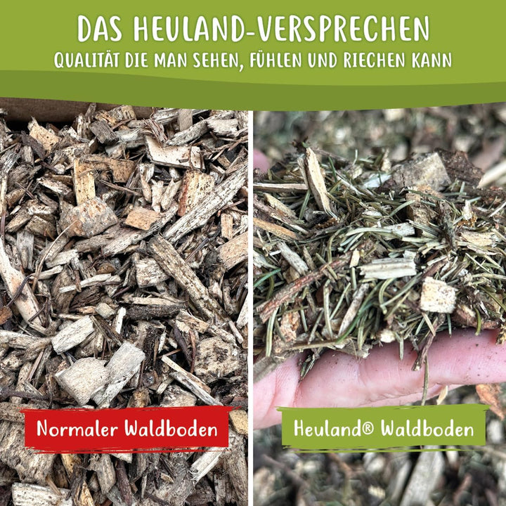 Waldboden-Einstreu 2X 40L – natürliches Einstreu mit Tannen & Fichtennadeln – extrem saugstark & ger
