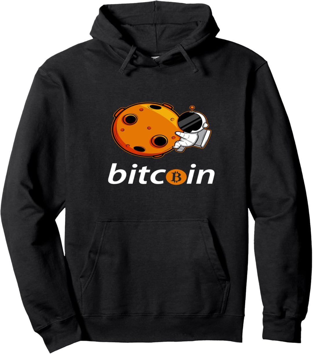 Bitcoin Cryptocurrency Outfit I Crypto & Blockchain BTC Pullover Hoodie