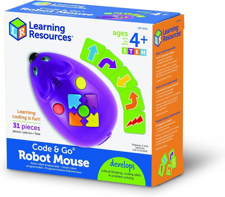 Learning Resources Robotermaus zum Programmieren & Loslegen,
