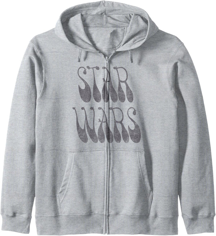 Star Wars Mandalorian Groovy Text Kapuzenjacke