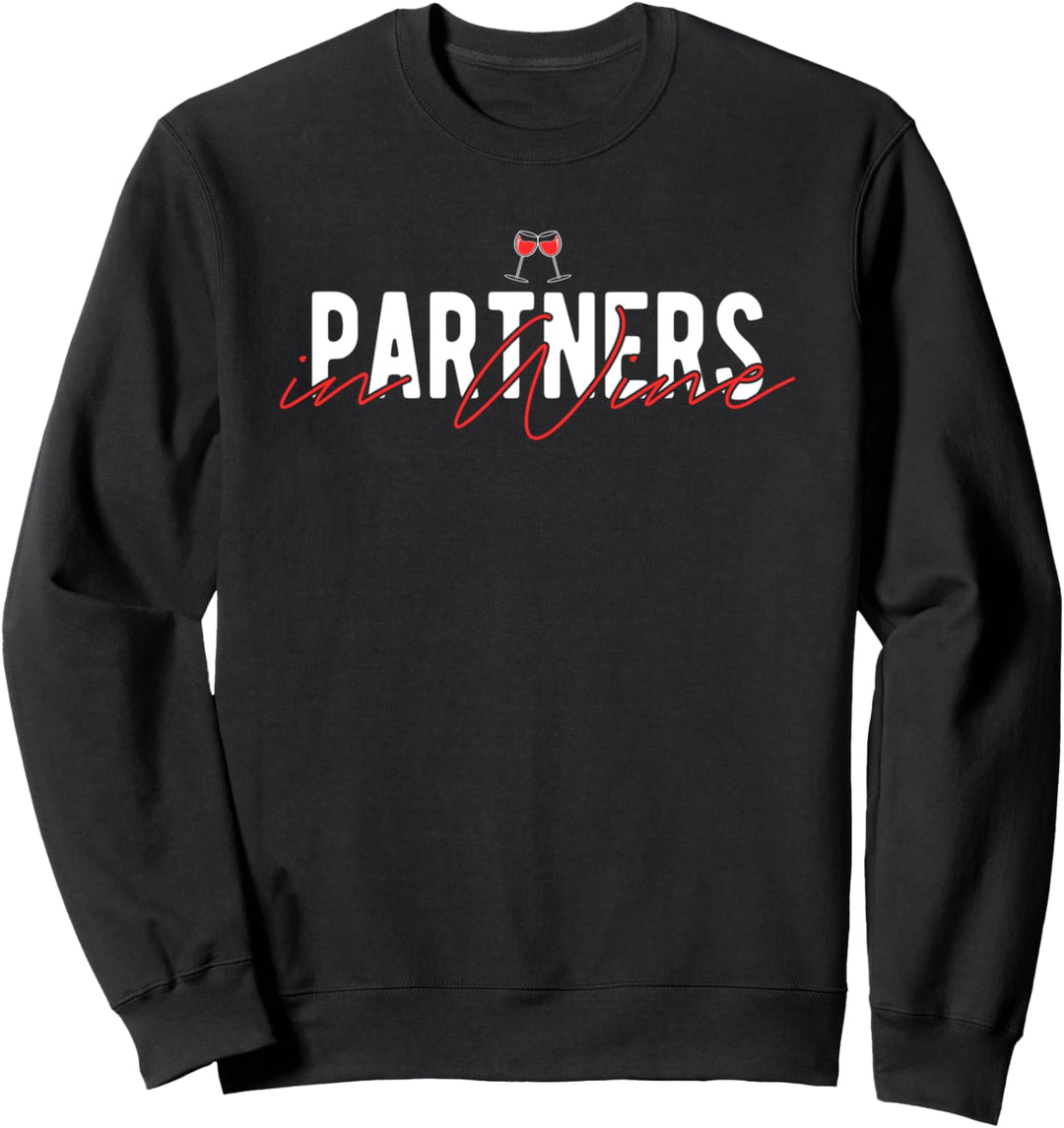 Statement Lustiger Wein Spruch Weinfest Weinkenner Geschenk Sweatshirt