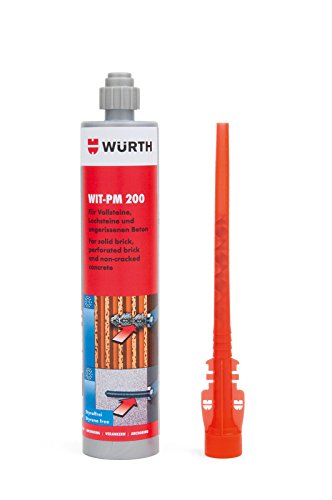 Würth Injektionsmörtel WIT-PM 200 - Kartuschenmörtel 300ml, Kunststoff, VPE 1 Stück