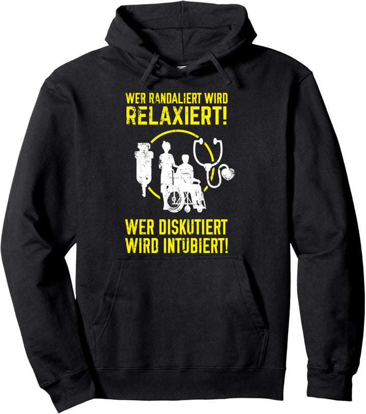 Alten-Pfleger Sprüche-Design I Pflege Motiv Pullover Hoodie
