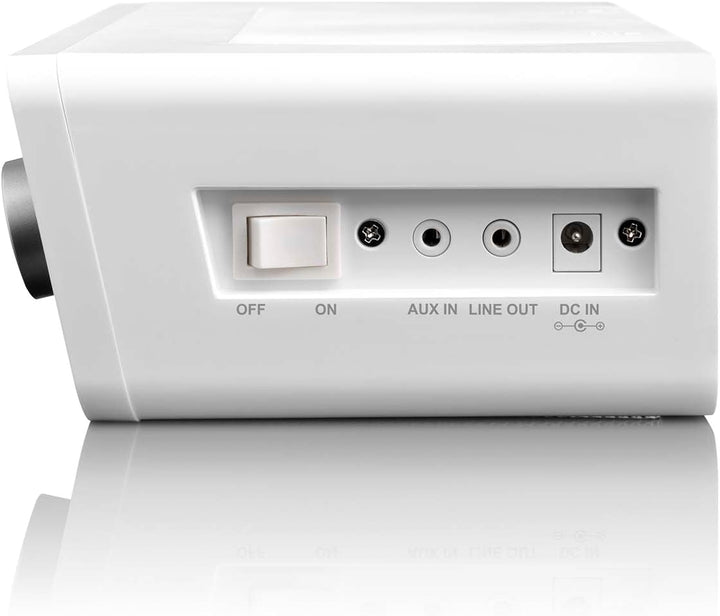 Lenco unterbaufähiges Internet Küchen Radio KCR-2014 (6,1 cm (2,4 Zoll) TFT Farbdisplay, PLL FM mit