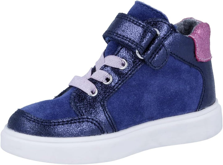 Richter Kinderschuhe Mädchen Flora Sneaker 35 EU Marine Nauti Cand Si, 35 EU Marine Nauti Cand Si