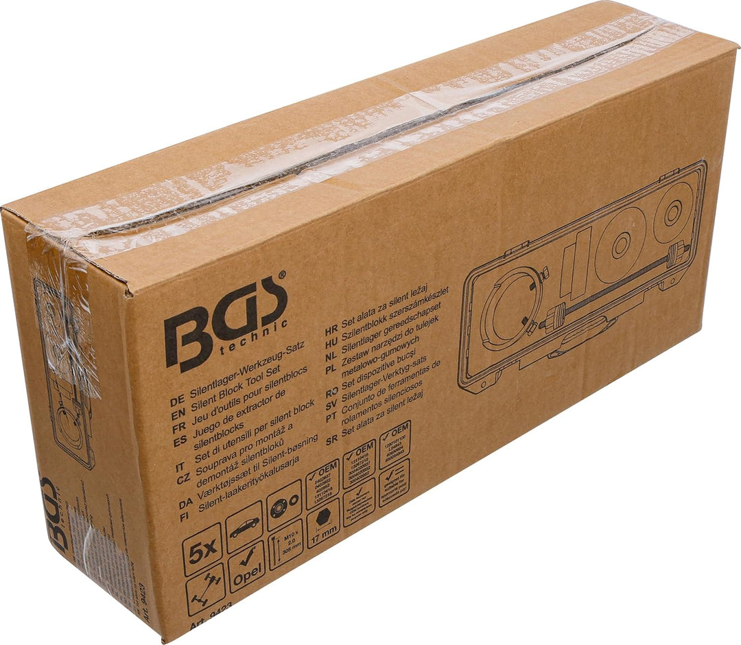 BGS 9423 | Silentlager-Werkzeug-Satz | für Opel / Vauxhall | 5-tlg. Satz | 5-tlg., Satz | 5-tlg.
