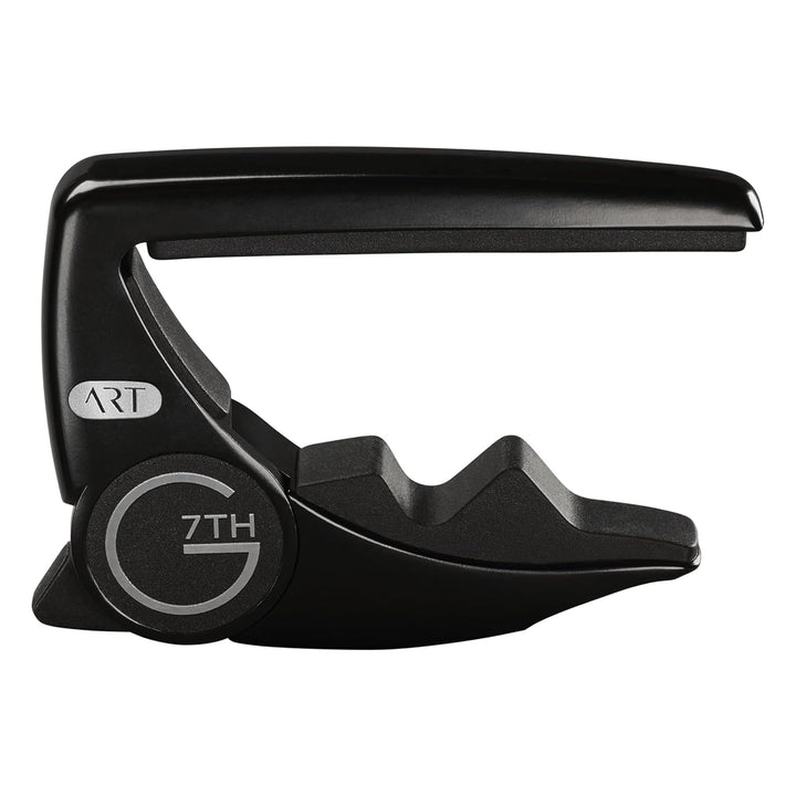 G7th 6635813 Performance 3 Capo mit ART (Steel String Satin Black), 63 g/2,2 Unzen. Unauffällig und