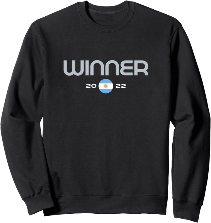 Gewinner 2022 Argentinien Weltmeister 3 Sterne Goldmedaille Sweatshirt