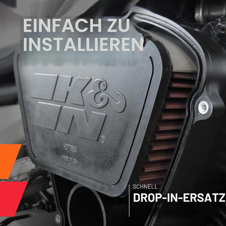K&N 77-9036KP Motorrad Tauschluftfilter