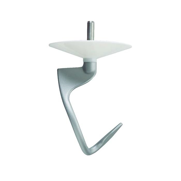 Knethaken Dough Hook Assy White Collar compatible with Kenwood Countertop Blender