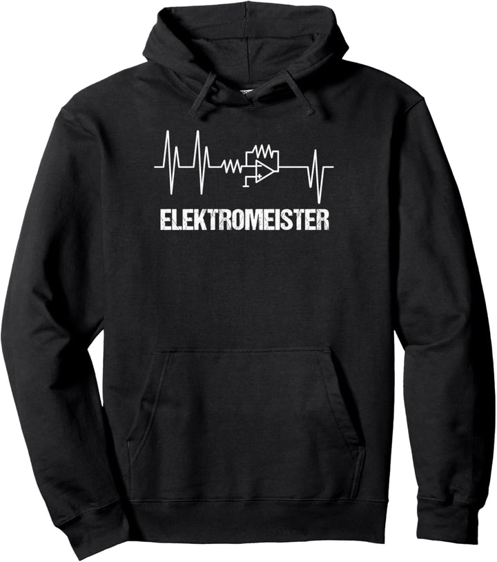 Lustiges Elektroniker Elektriker Elektromeister Pullover Hoodie