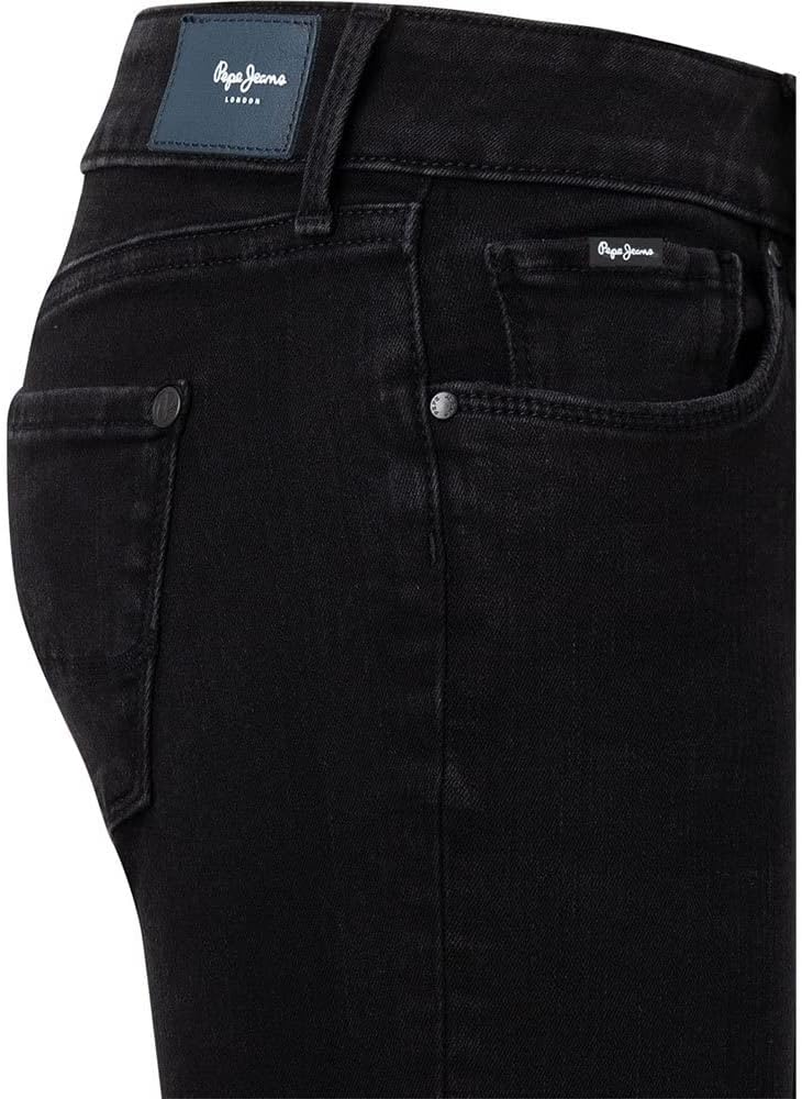 Pepe Jeans Damen Soho Skinny Jeans, Schwarz (Denim-S98), 24W / 30L