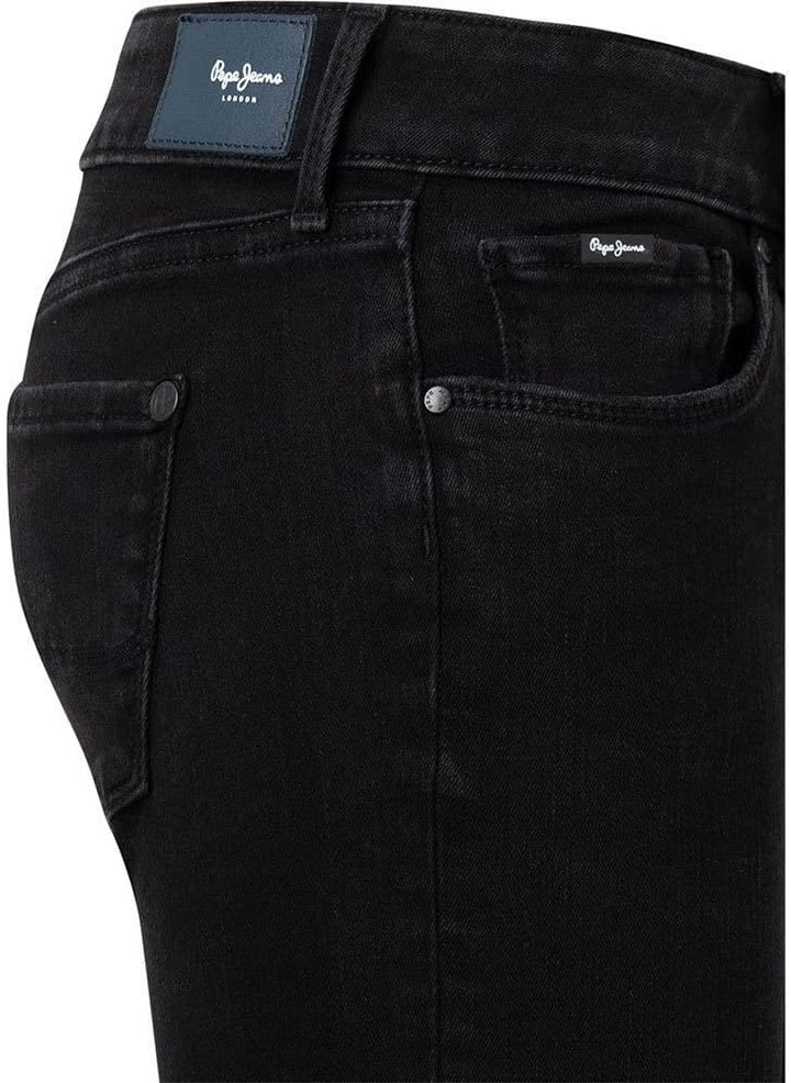 Pepe Jeans Damen Soho Skinny Jeans, Schwarz (Denim-S98), 24W / 30L