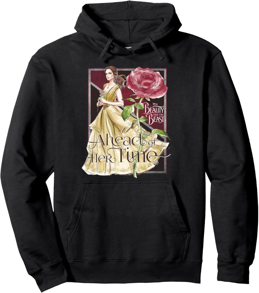 Disney Beauty &amp; The Beast Belle Ahead Time Pullover Hoodie