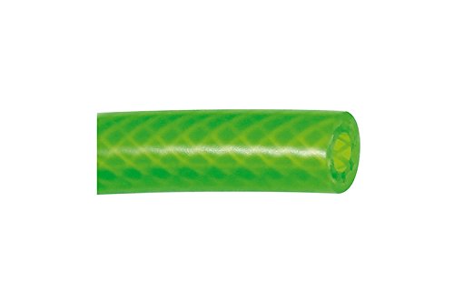 RIEGLER 113781-190/4-G PVC-Gewebeschlauch leuchtgrün, Schlauch-ø 15x9, Rolle à 50 m, 50m