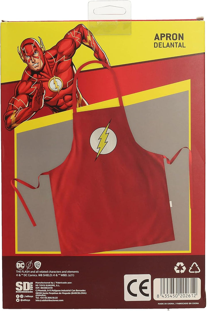SD Toys Unisex Delantal Flash DC Comics Flash DC Comics Schürze, _, Único