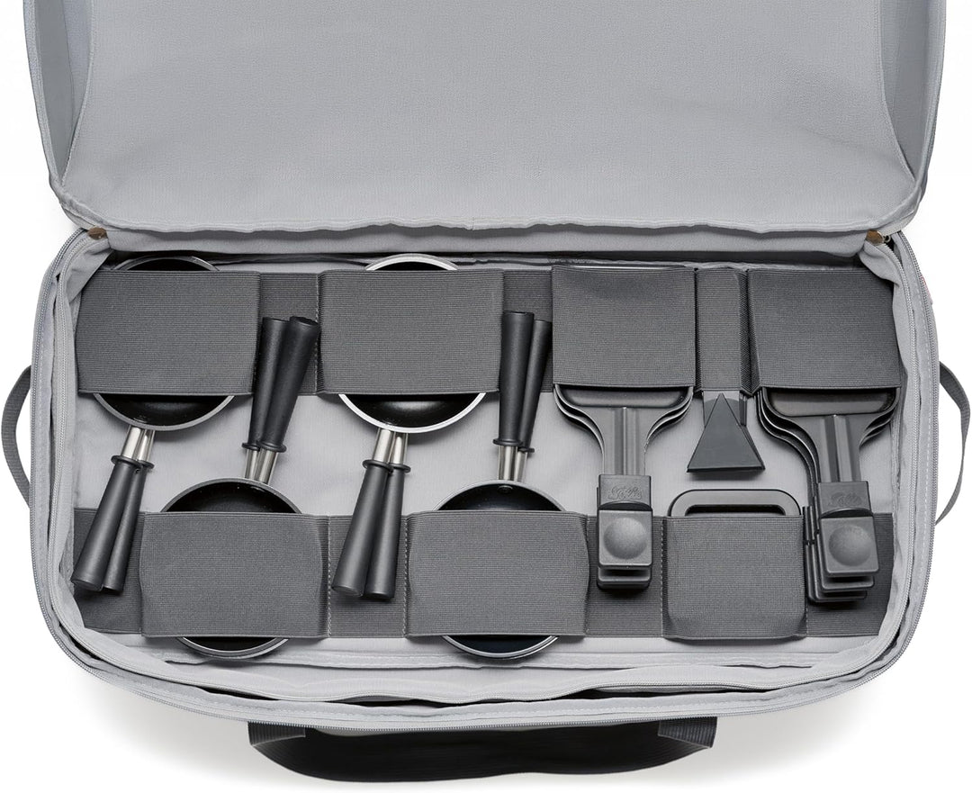 Solis Transport- & Aufbewahrungstasche für 5-in-1 Tischgrill Typ 791 – Grill Tasche mit Fach für Rac