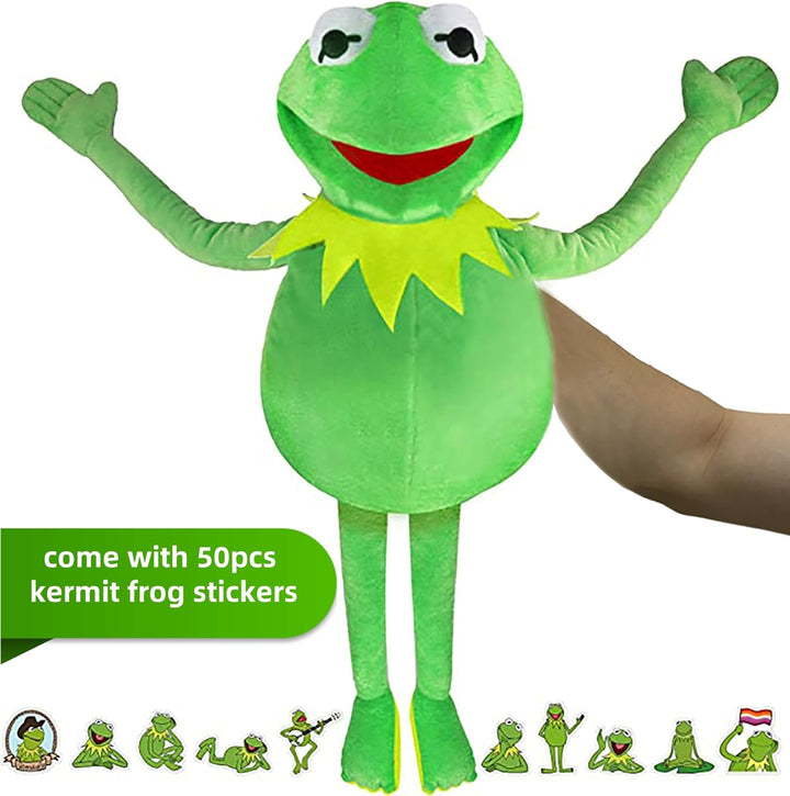 Handpuppe Kermit Der Frosch für Kinder Handpuppen Erwachsene Kermit Puppe Anime Frog Spielzeug mit 5