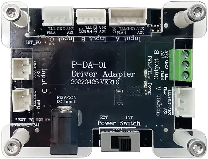 LASER TREE Adapterplatine und 24V-Netzteil für Lasermodul und Lasergravierer
