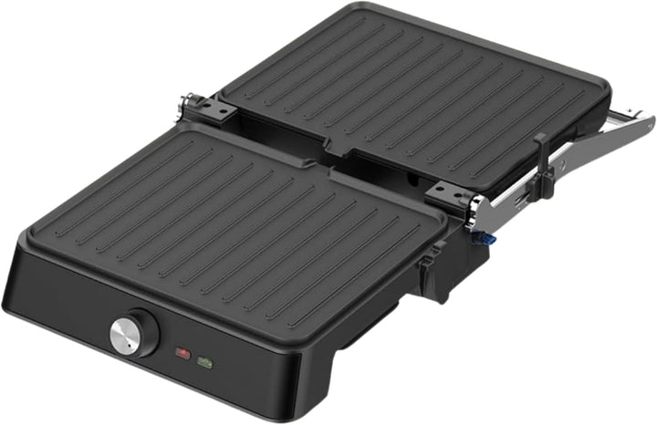Westinghouse Retro Kontaktgrill mit 180°-Öffnung, Sandwichmaker mit Cool-Touch Griff &amp; Höhenverstell