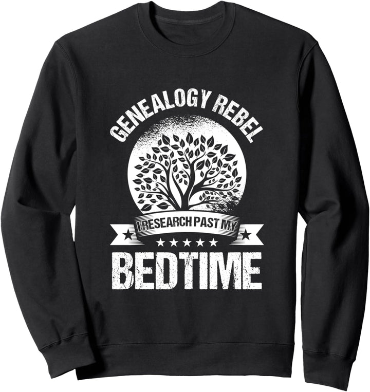 Genealogin Abstammung Familienhistoriker Genealogie-Rebellin Sweatshirt