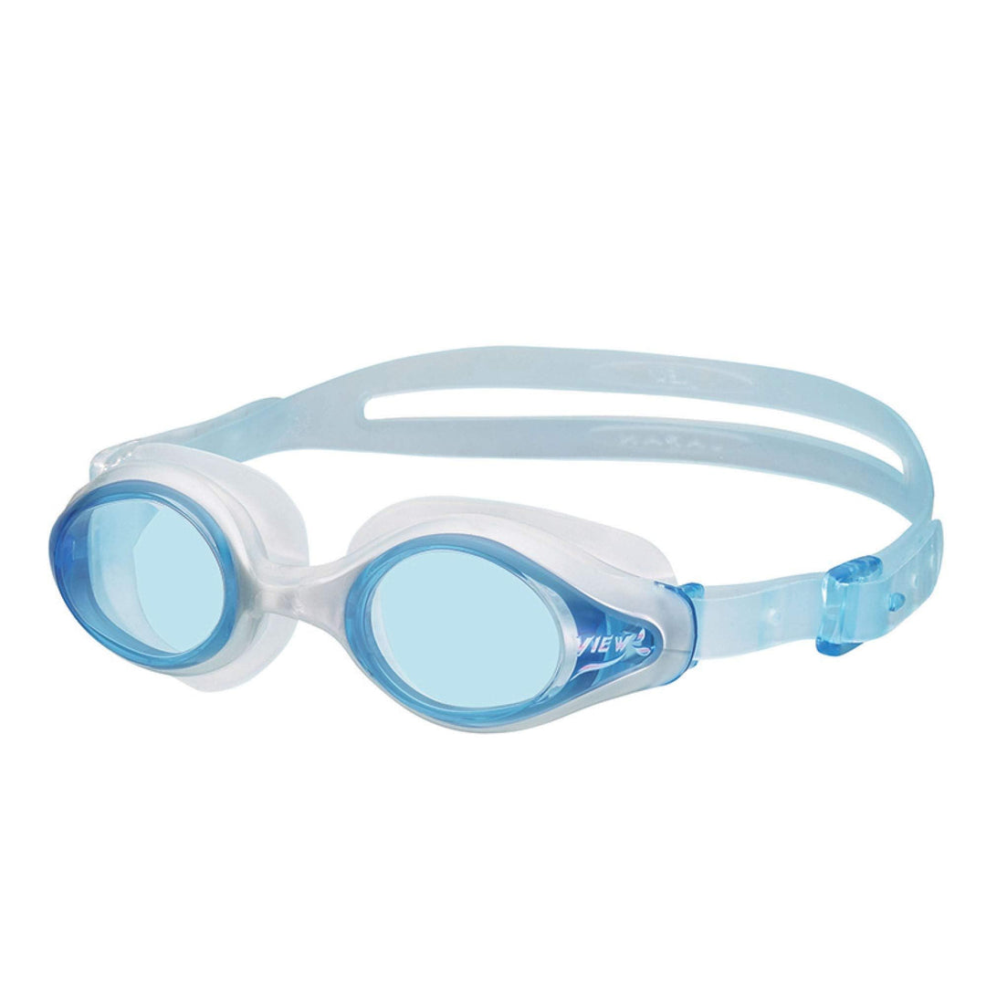 View Swimming Gear V-820ASA Selene SWIPE Antibeschlag-Schwimmbrille, transparent blau