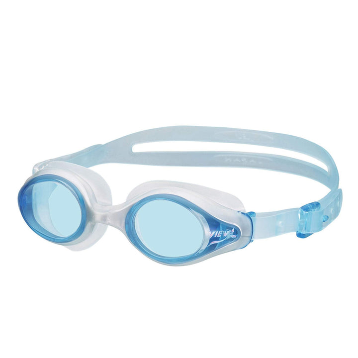 View Swimming Gear V-820ASA Selene SWIPE Antibeschlag-Schwimmbrille, transparent blau
