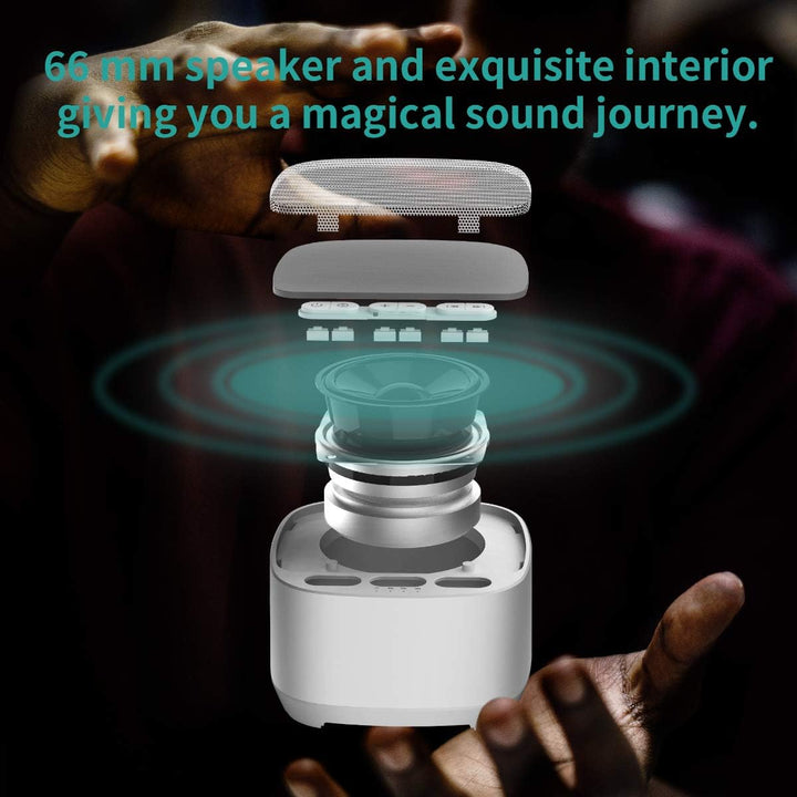 Magicteam Sleep Sound Machine with 40 Natural Soothing Sounds and Memory Function, 32 Volume Levels,